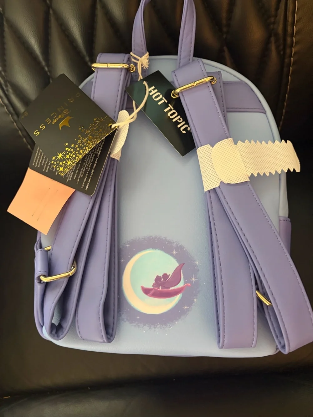 Loungefly Lavender Aladdin & Jasmine Mini Backpack